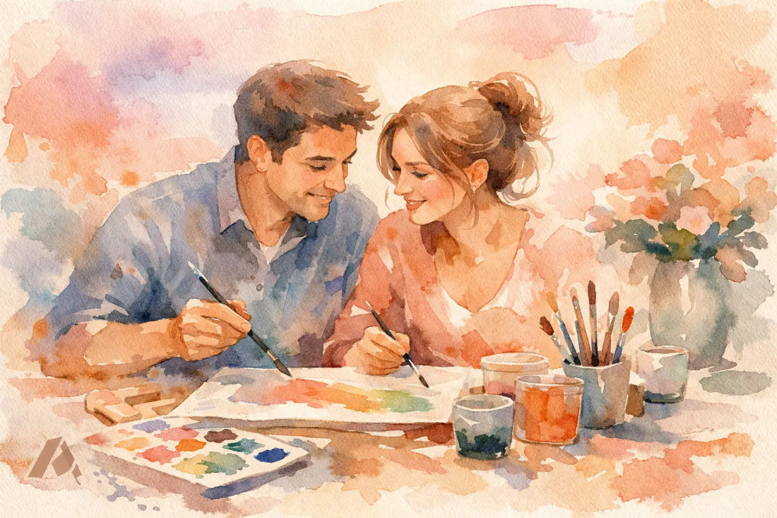Comment offrir un atelier créatif en couple