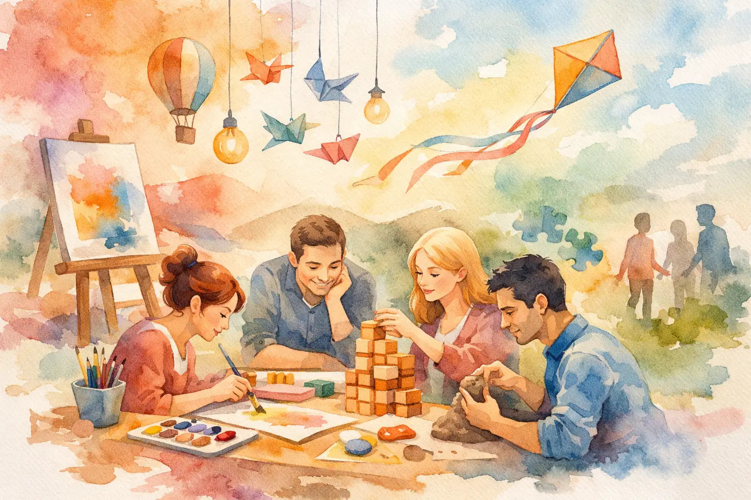 Quel team building créatif en petit groupe ?