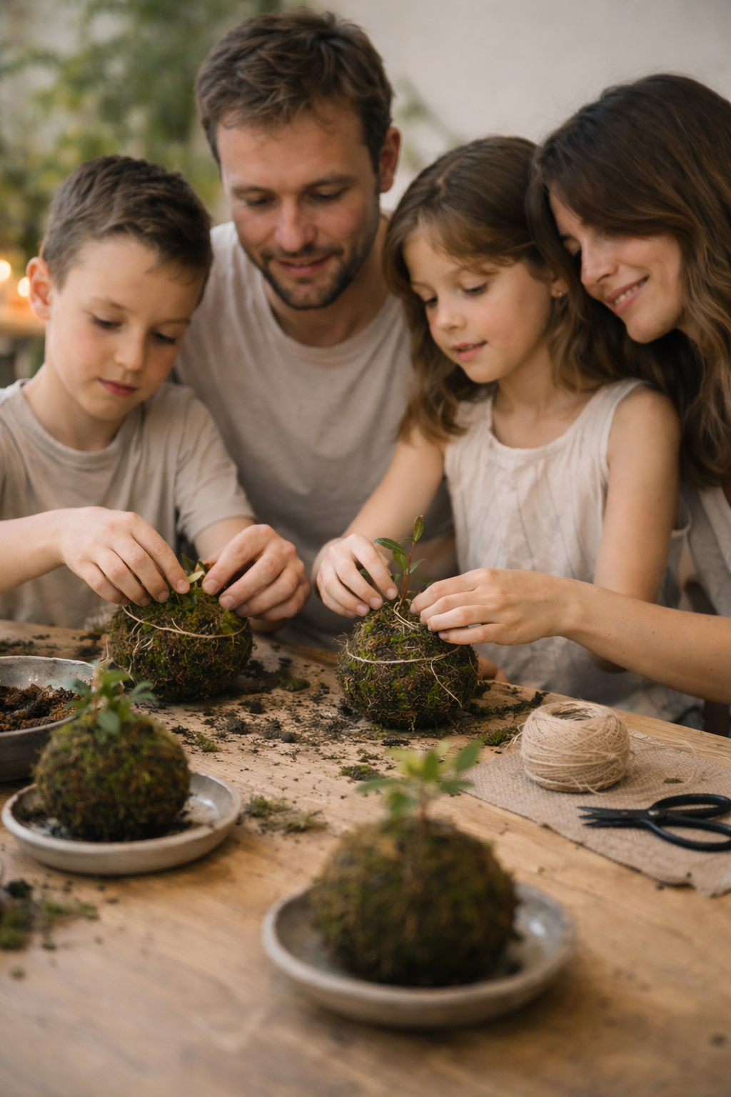 Formule Groupe Kokedama (4-10 personnes)